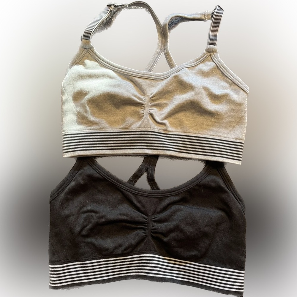 SET OF 2 VICTORIA SECRET racerback bra